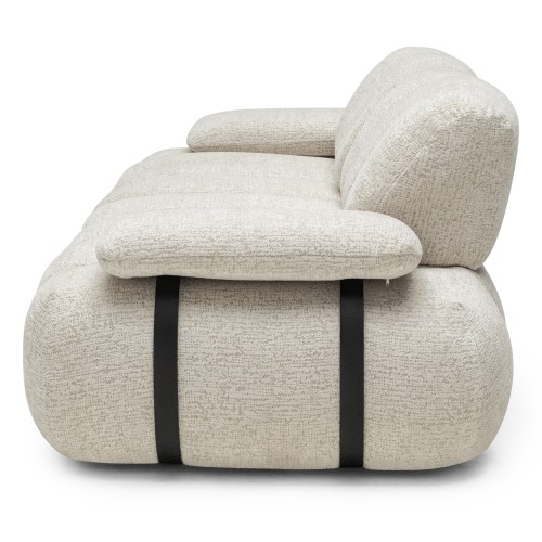 Sofa modułowa Presto regulowane oparcie, jasnobeżowa