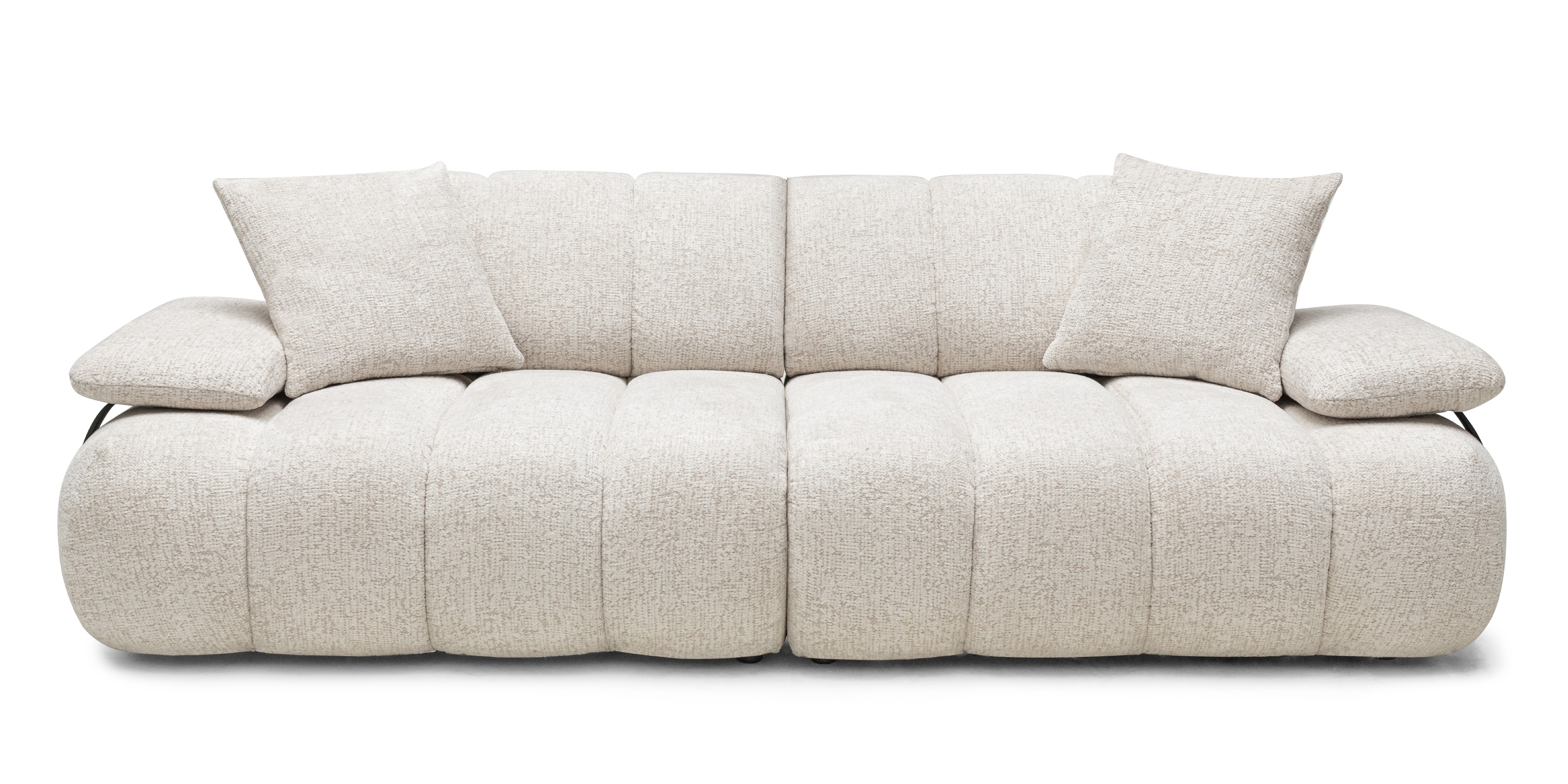 Sofa modułowa Presto regulowane oparcie, jasnobeżowa