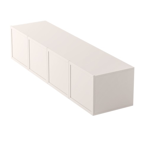 Wisząca szafka RTV Noka 160 cm, kaszmir