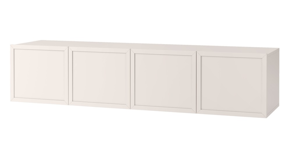 Wisząca szafka RTV Noka 160 cm, kaszmir