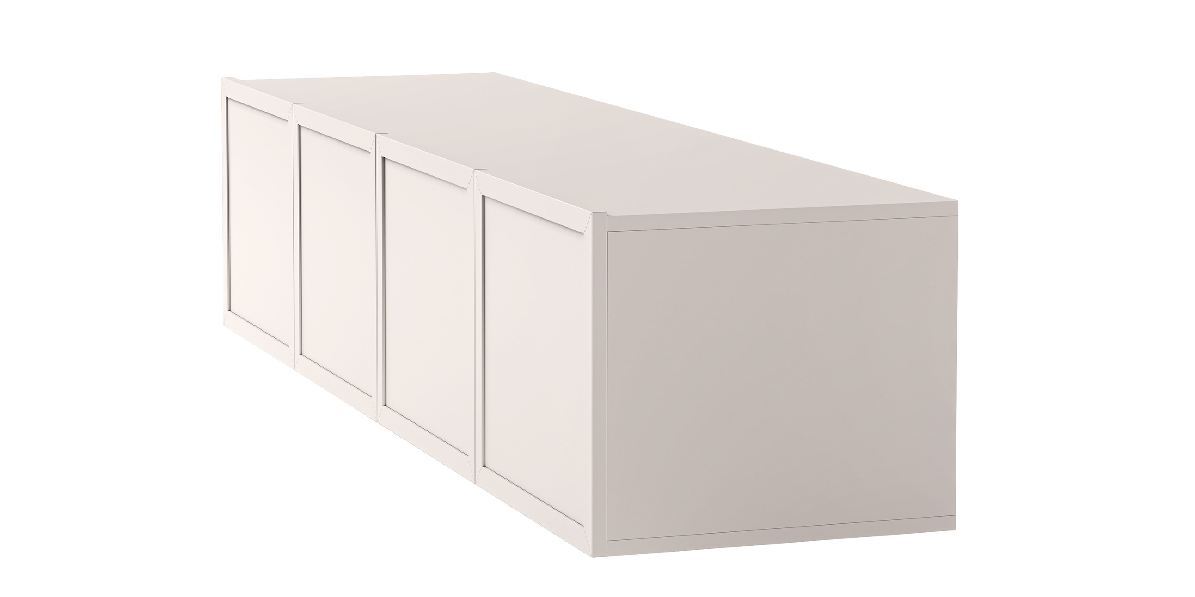 Wisząca szafka RTV Noka 160 cm, kaszmir