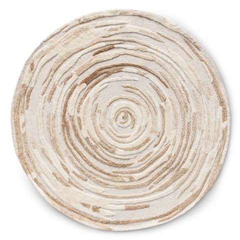 Dywan wełniany Noa tuftowany, beżowy/kremowy, 150 cm