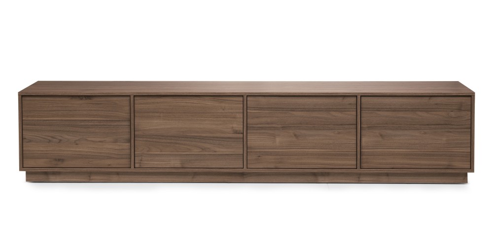 Szafka RTV 220 cm Japandi orzech royal – szafka pod telewizor