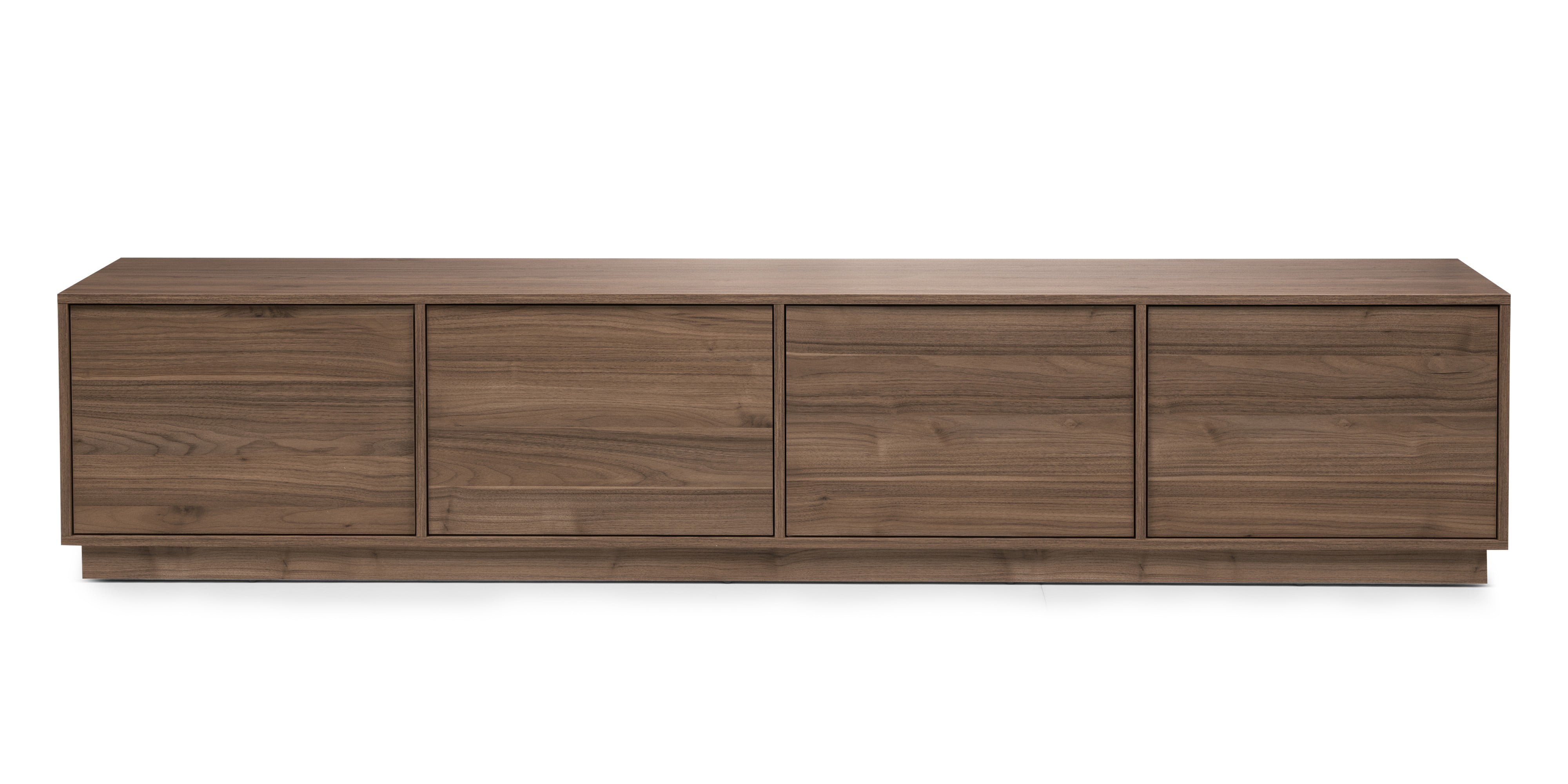 Szafka RTV 220 cm Japandi orzech royal – szafka pod telewizor
