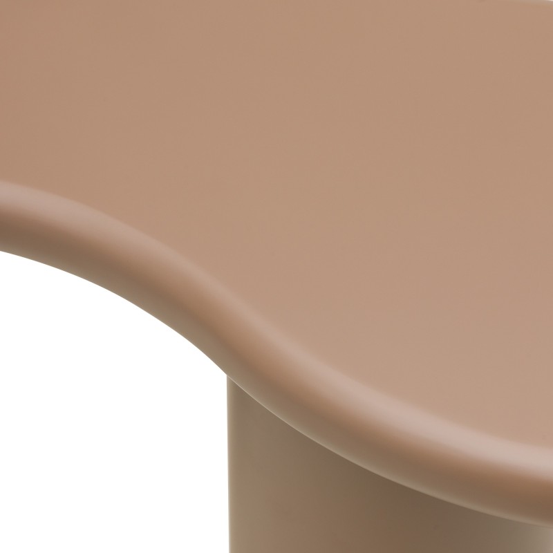 Konsola/biurko Vanity, 120 cm, jasnobrązowa/mocha