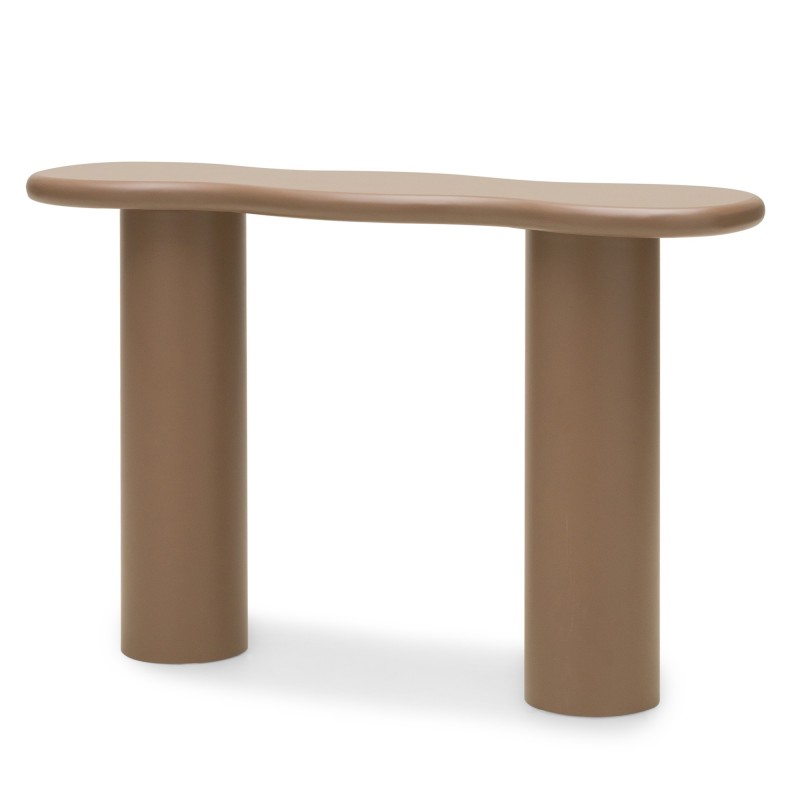 Konsola/biurko Vanity, 120 cm, jasnobrązowa/mocha