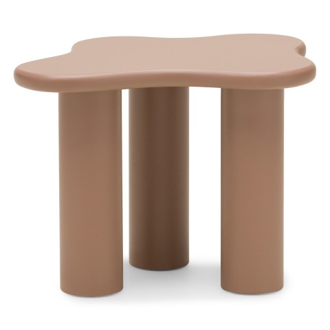kopia Stolik kawowy Vanity 60 cm, obłe kształty, mocha