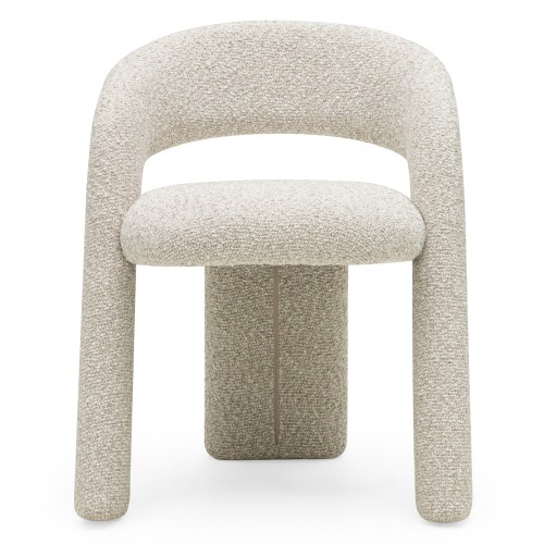 Fotel tapicerowany Elise – beżowo-kremowa elegancja do salonu