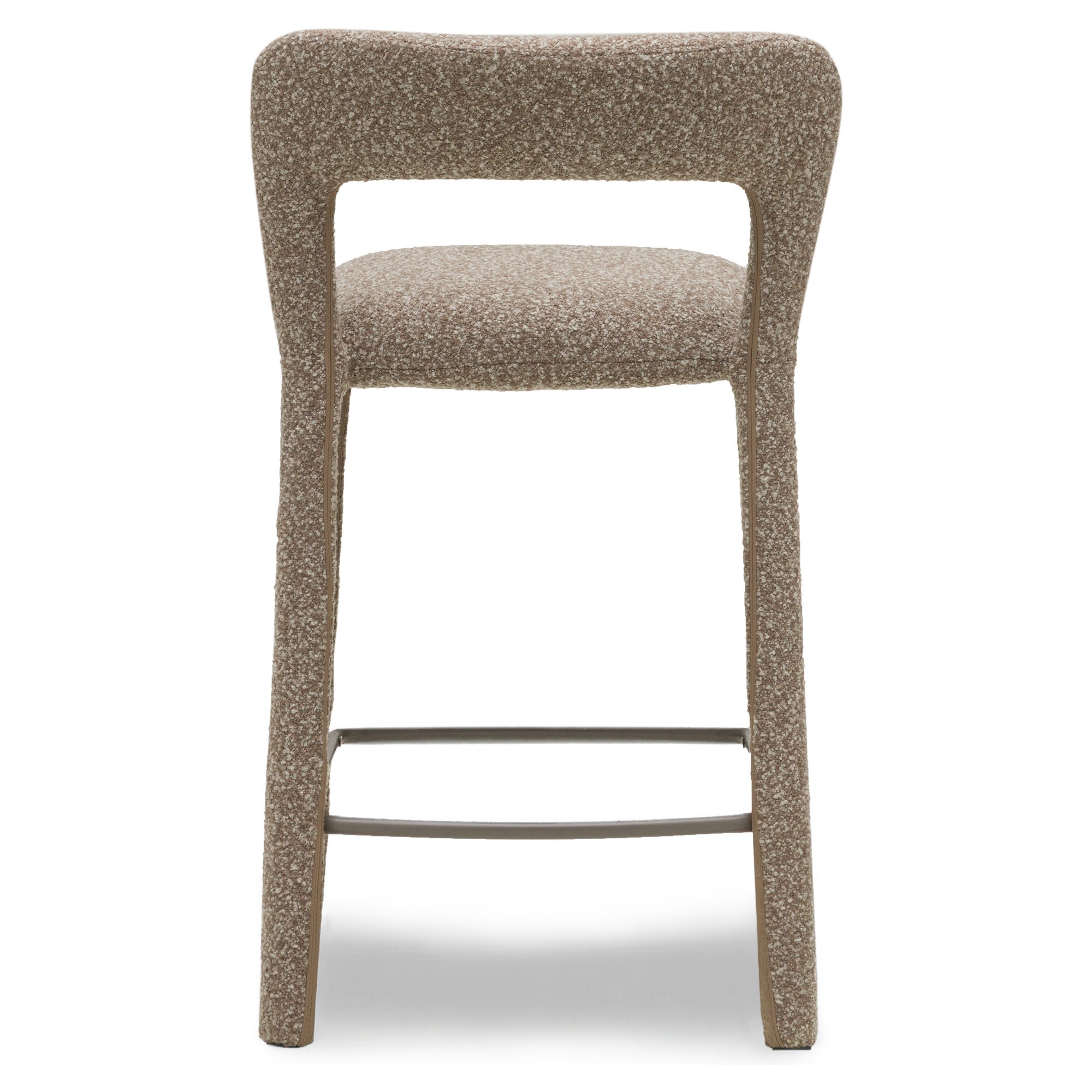 Hoker tapicerowany Esme, brązowo-szary |Nowoczesny design | Kup teraz