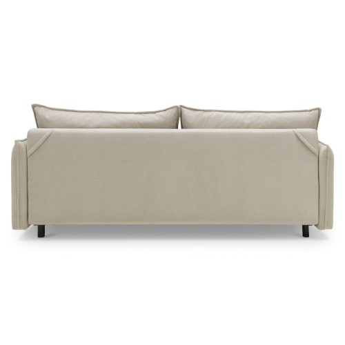 OU-2957 Sofa rozkładana Sofino z pojemnikiem, jasnobeżowa