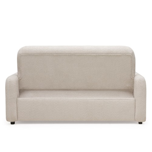 Sofa z funkcją spania Luno Maxi jasnobeżowa boucle
