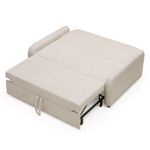 OU-2982 Sofa z funkcją spania Luno Maxi jasnobeżowa boucle