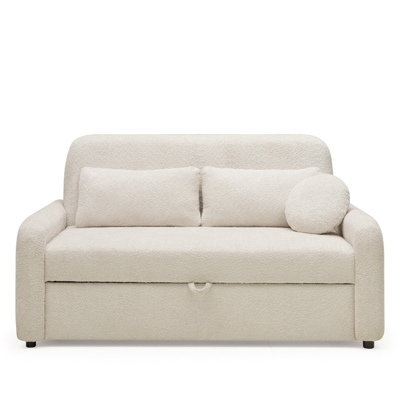 OU-2982 Sofa z funkcją spania Luno Maxi jasnobeżowa boucle
