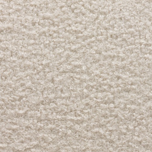 OU-3021 Fotel obrotowy Solla, jasnobeżowy, boucle, obłe kształty
