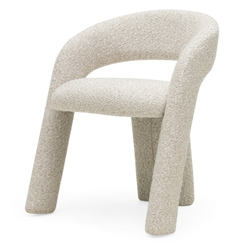 OU-3066 Fotel tapicerowany Elise – beżowo-kremowa elegancja do salonu