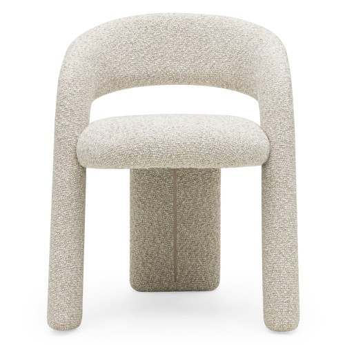 OU-3066 Fotel tapicerowany Elise – beżowo-kremowa elegancja do salonu