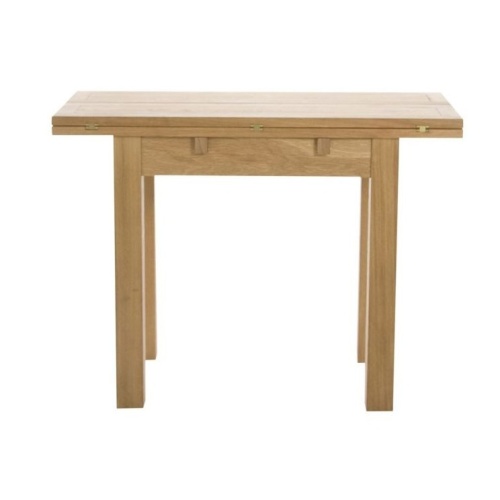 Stół rozkładany Kenley 100x45-90 cm dąb