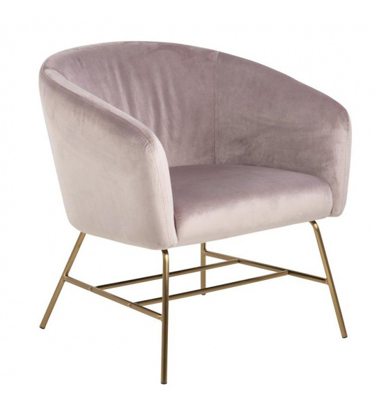 Krzesło do salonu Ramsey różowy