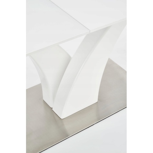 Rozkładany stół do jadalni Palermo 140-180x80 cm biały