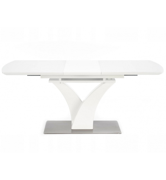 Rozkładany stół do jadalni Palermo 140-180x80 cm biały