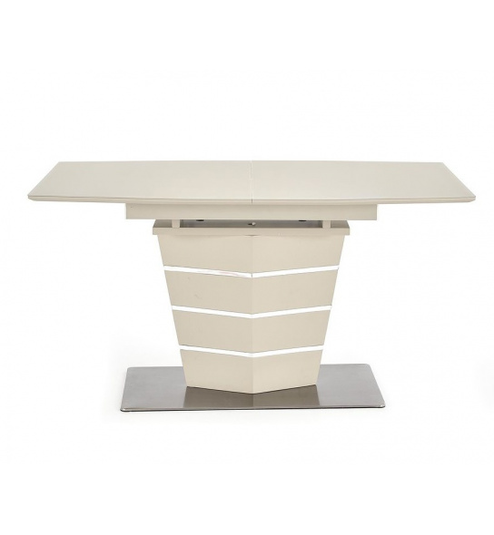 Rozkładany stół do jadalni Sorento 140-180x80 cm beżowy