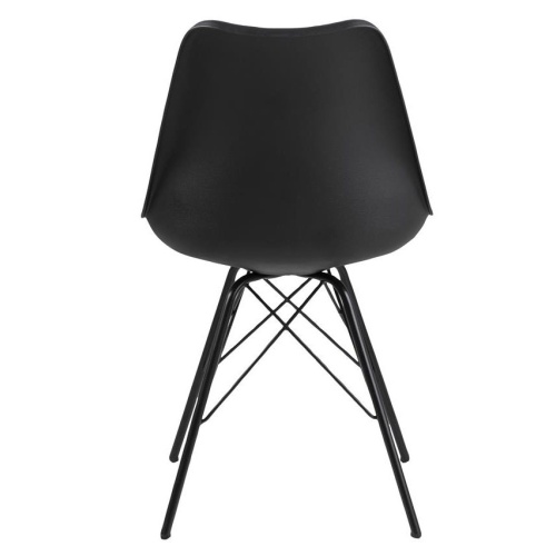 Krzesło skandynawskie Eris czarne