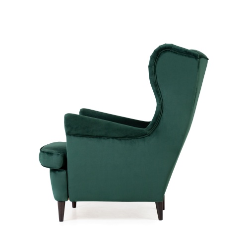 Fotel uszak Emilia zielony
